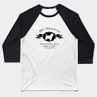 My Terrier Shadow Baseball T-Shirt